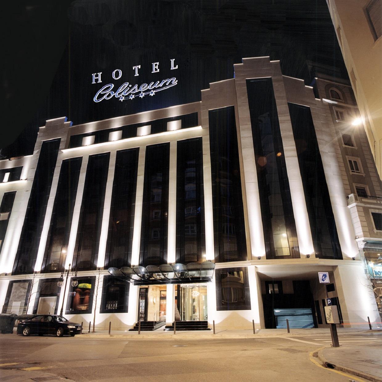 Silken Coliseum Hotel Santander Bagian luar foto